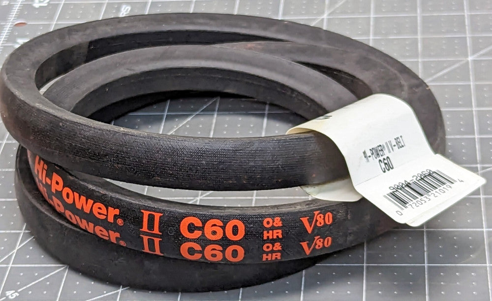 Gates C60 Hi-Power II Smooth Belt 9004-2060 [B3B2]
