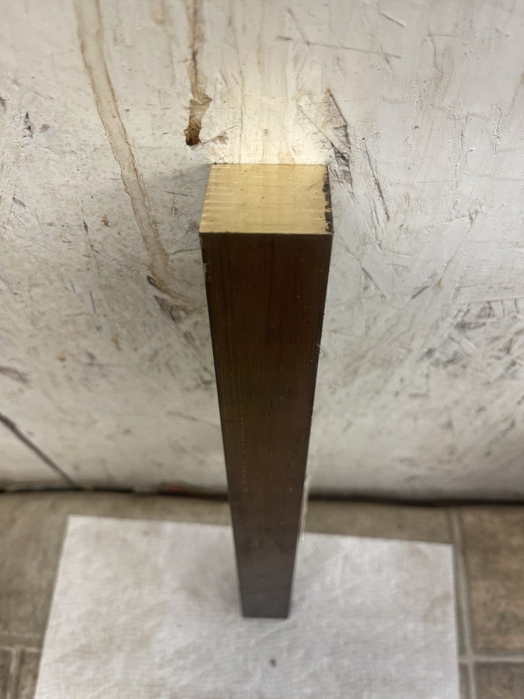 Brass Bar 12" 1 1/4" x 1 1/4"