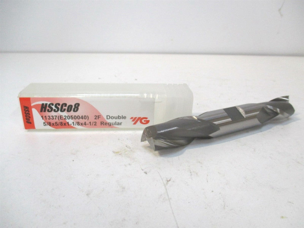 YG-1 (11337) 5/8" x 1-1/8" x 5/8" x4-1/2" OAL HSS Finishing Square End Mill