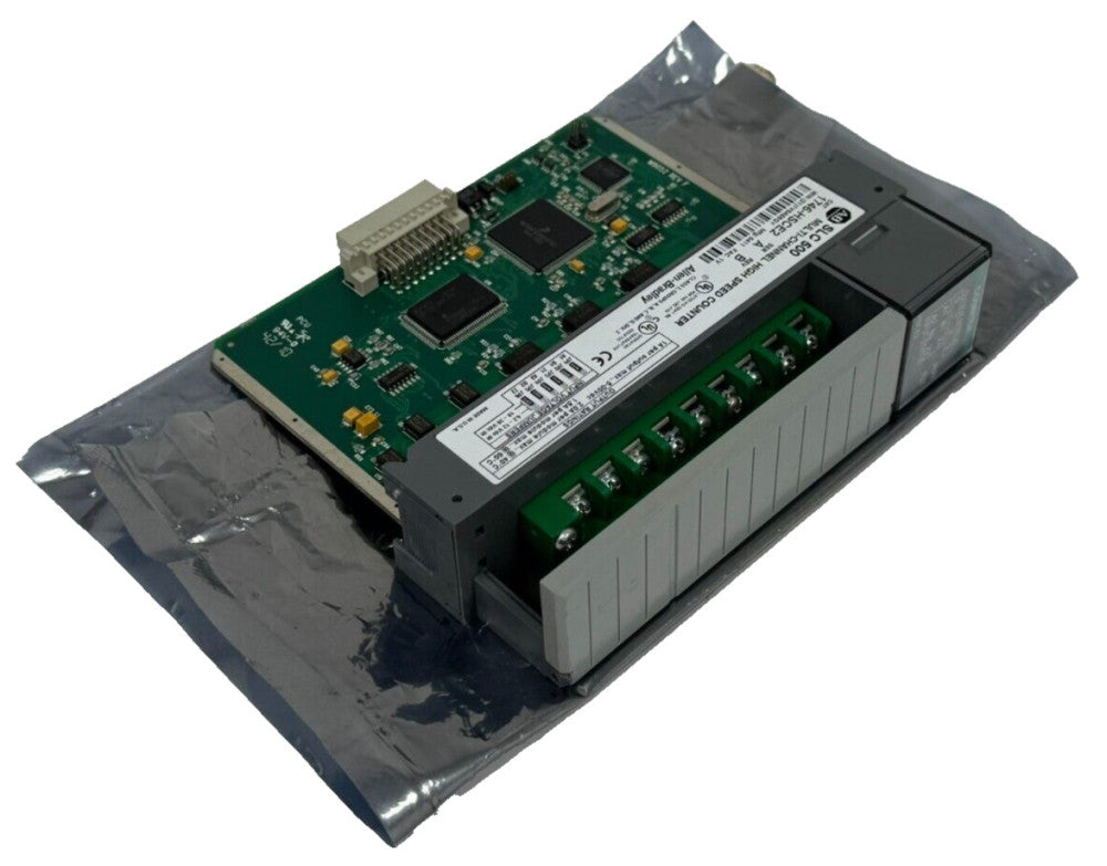 ALLEN BRADLEY 1746-HSCE2 MULTI-CHANNEL HIGH SPEED COUNTER SER. A REV. B PRE-OWN