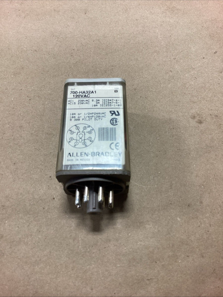 Allen Bradley 700-HA32A1 Series B Relay 120 VAC - USED