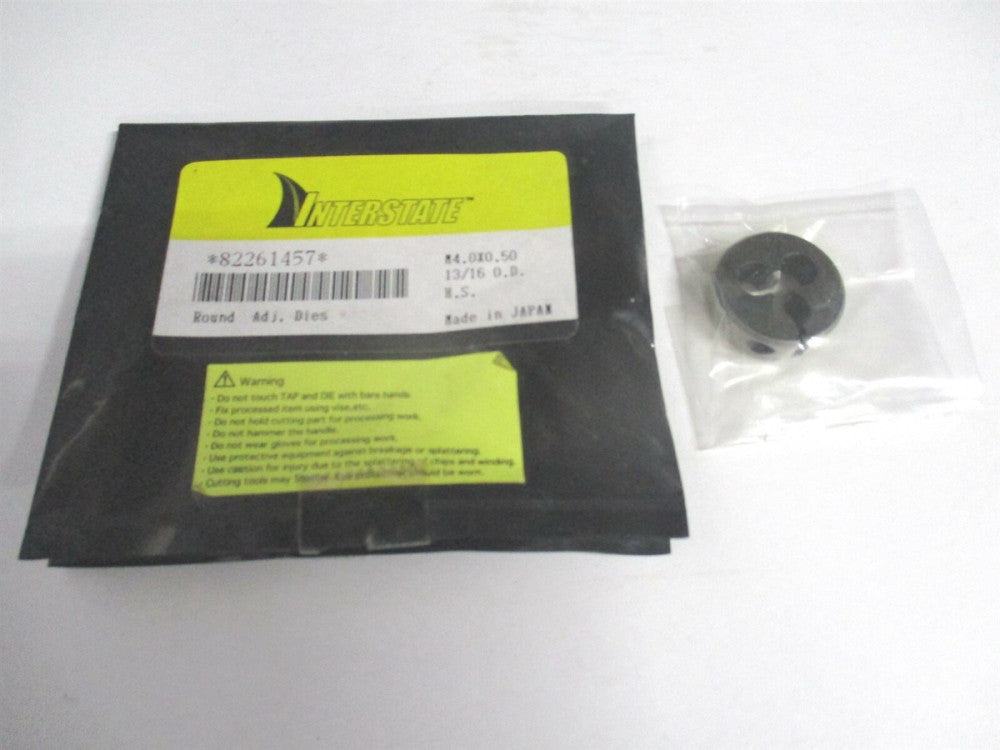 (314-1572) M4x0.50 x 13/16" Metric Fine High Speed Steel Round Adjustable Die