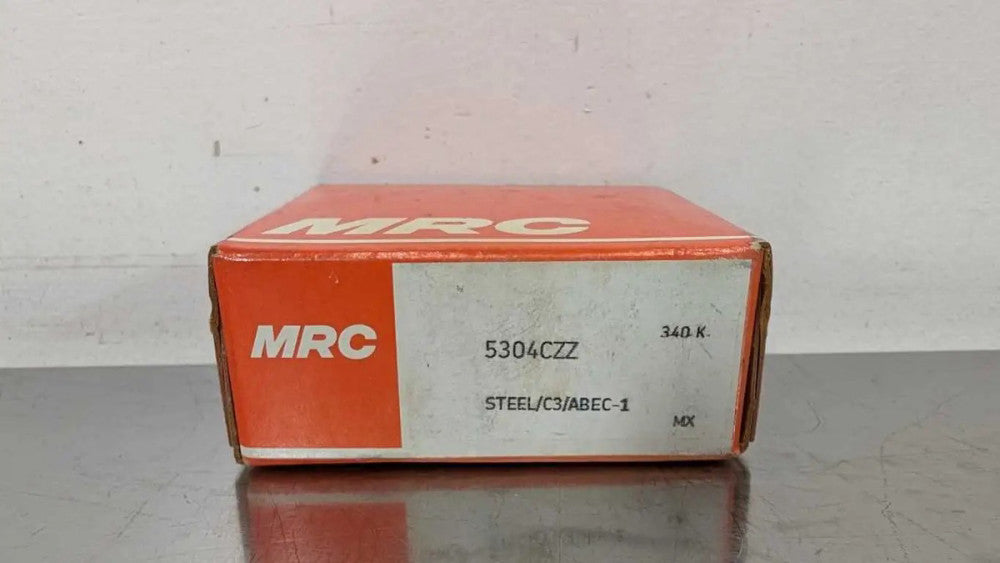 MRC 5304CZZ Double Row Angular Contact Bearing 20mm ID 52mm OD 0.8750" Wide 30°