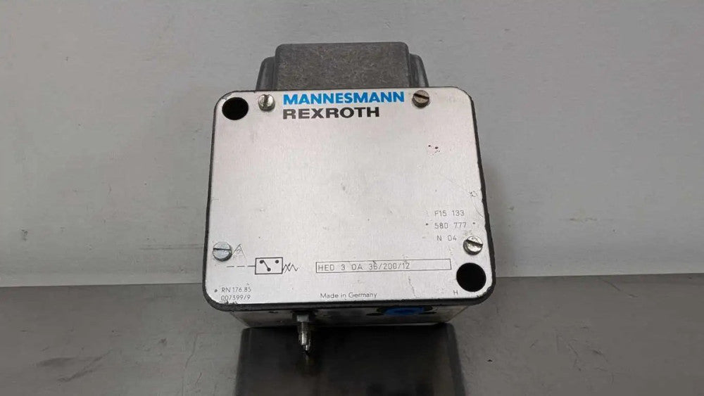 Rexroth HED 3 0A 36/200/12 Pressure Switch HED-3-0A-36/200/12 Mannesmann Bosch