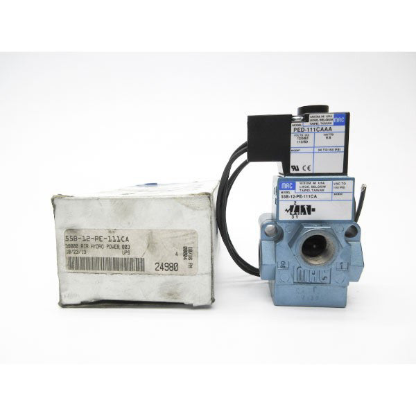 MAC 55B-12-PE-111CA 110/120V 30-150PSI NSMP