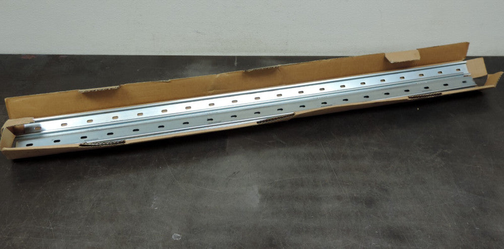 Allen Bradley DIN Rail Slotted Aluminum 39-3/8" Inches Long Lot of Five (5)