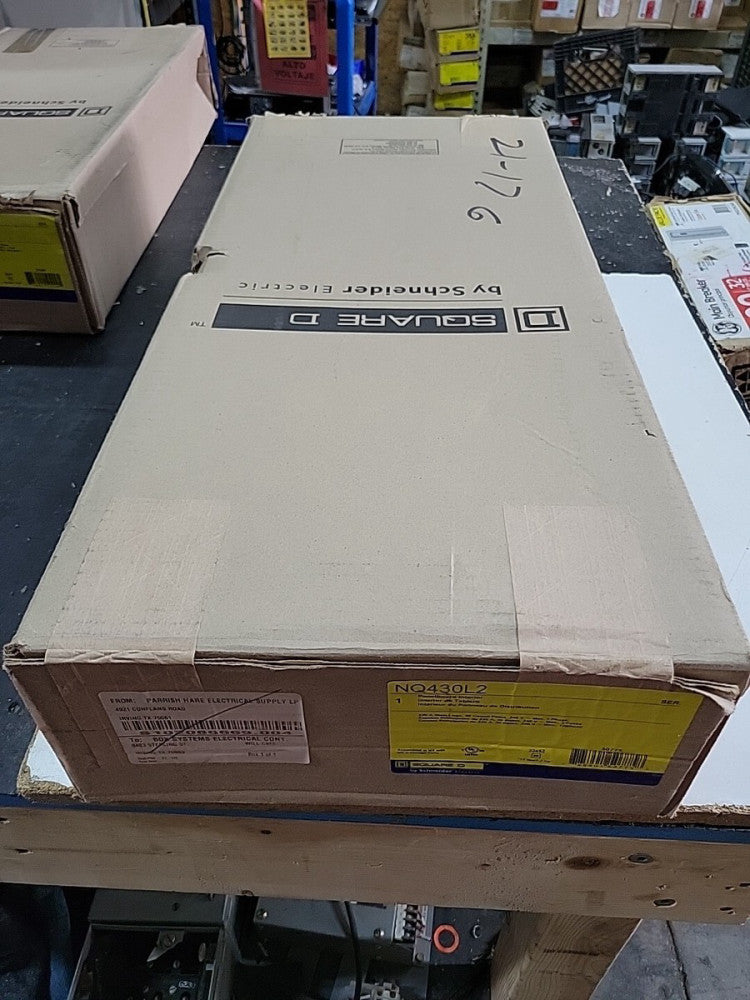 NEW Square D NQ430L2 Panelboard Interior 225 Amp 30 Circuit 240V 3-Phase