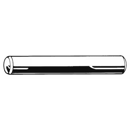 Zoro Select M39090.200.0100 Dowel Pin,Steel,20X100mm,Pk5