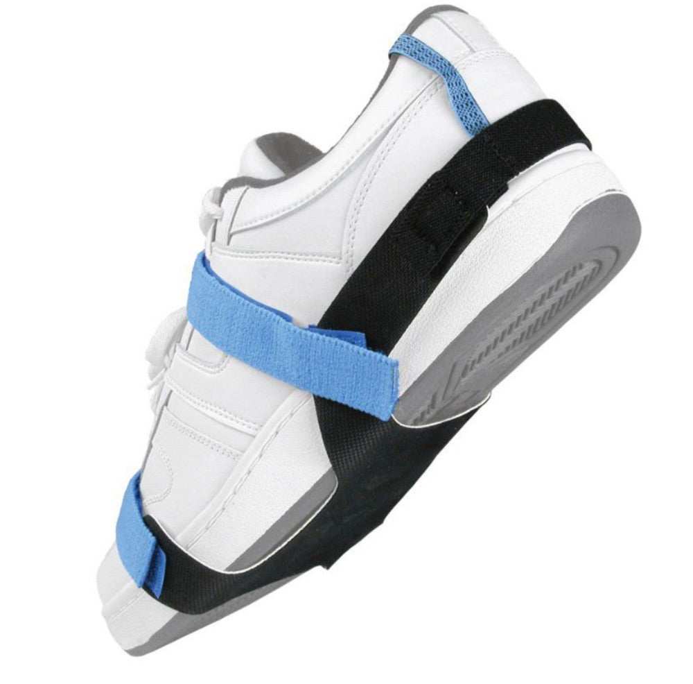 Desco 07502 ESD Heel Grounder Strap – Medium Size, 2 Megohm Resistor, Black/Blue