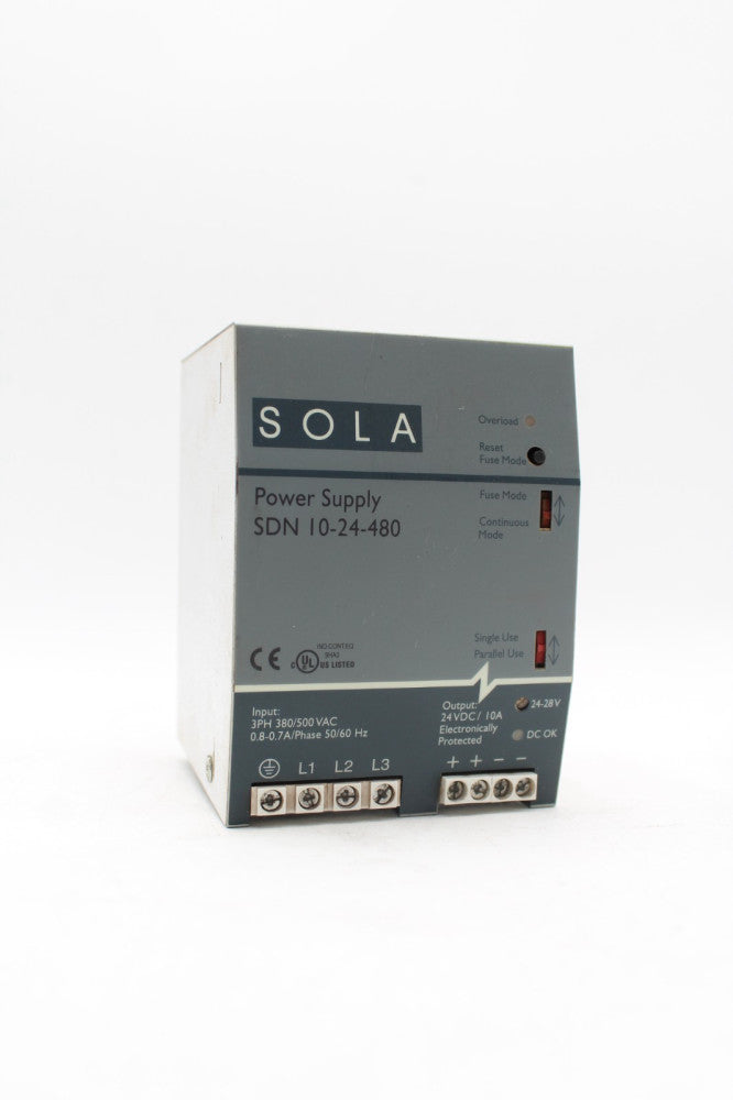 Emerson SOLA SDN 10-24-480 Power Supply