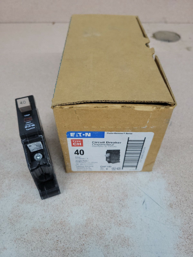 1 NEW Circuit Breaker, Single Pole, 4-Amp -CHF140CS