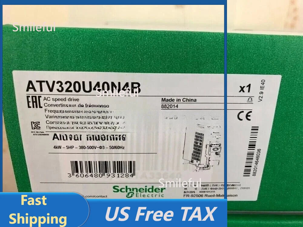 1PC Schneider ATV320U40N4B Inverter ATV320U40N4B New Fast Shipping