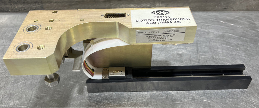 NOS SURPLUS Doble TR3171 Motion Transducer ABB AHMA 4/8