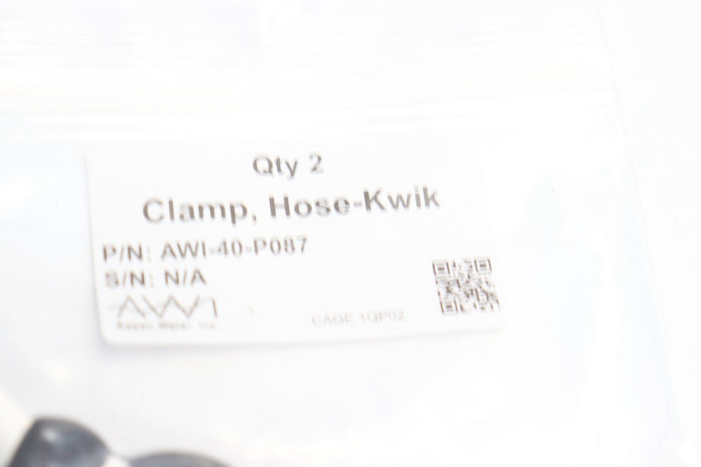 (2-Pk) AWI Clamp Hose Kwik AWI-40-P087