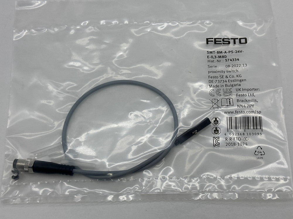 Festo 574334 Proximity Switch Sensor 