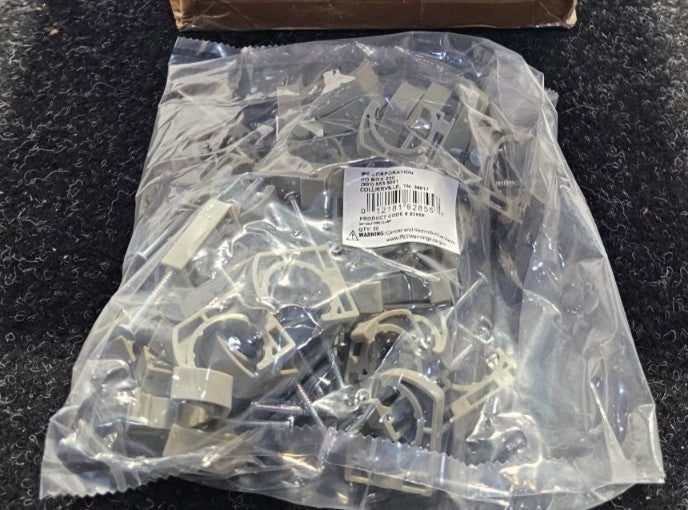 (QTY 200) IPS 82855 Water-Tite 3/4 In. Cts Tubing Half Clamp With Preloaded Nail