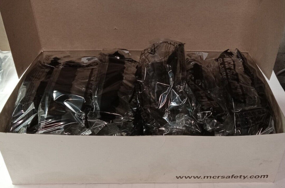 12) NEW MRC SAFETY GLASSES CLEAR SS110  LOT OF 12