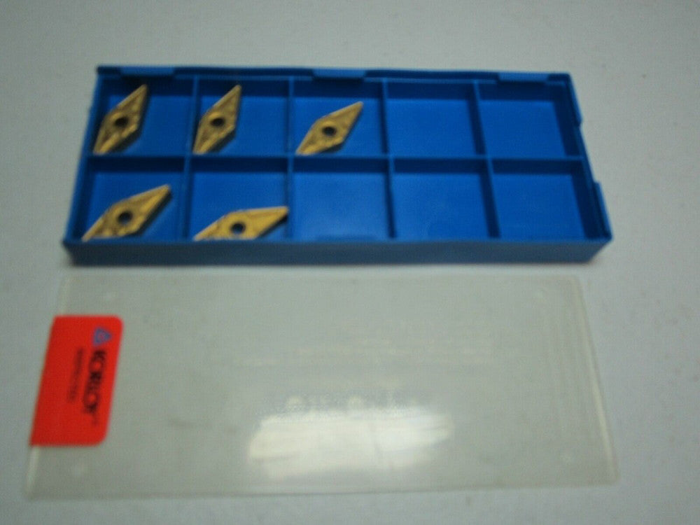 KORLOY (VNMG160408-HM) NC3030 35° Carbide Turning Inserts - Pack of 5