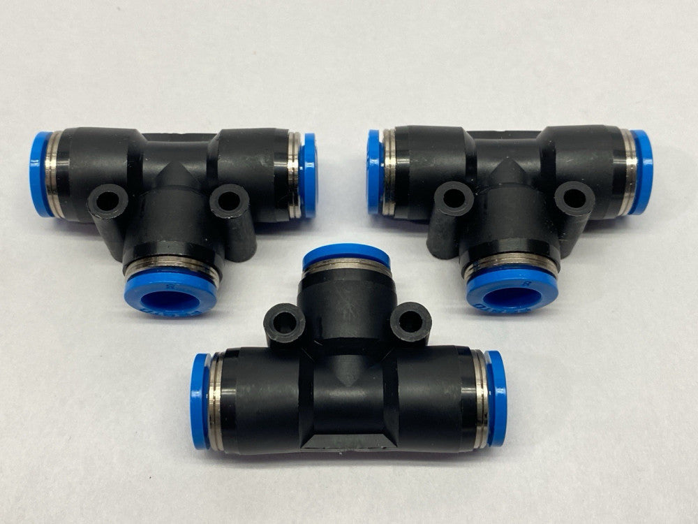 Festo QST-8 Push-In T-Connector 8mm OD Tube 153130