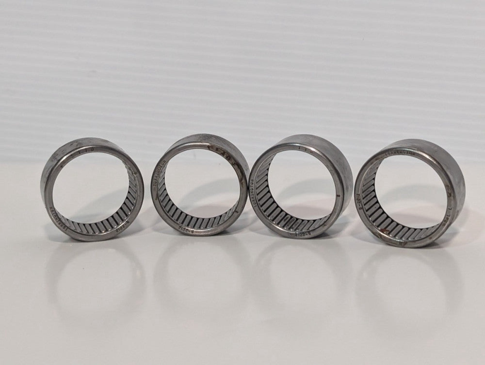 Lot of 4: Torrington B-2012 industrial drawn cup needle roller bearings