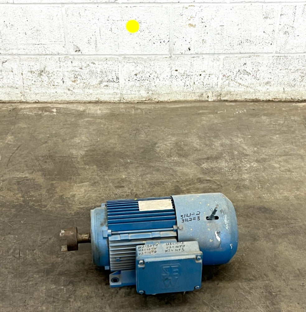 SEW-EURODRIVE DT100L8/4B4HR BRAKE MOTOR DUAL SPEED 3 PHASE OAL 19"