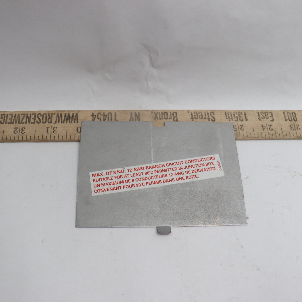Construction Frame Assembly Plate Only CJ50635