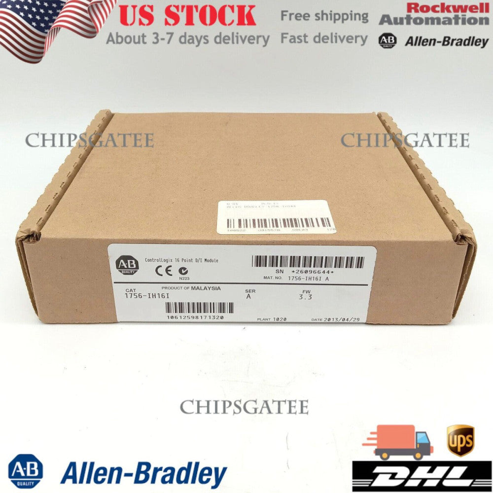 Allen-Bradley 1756-IH16I ControlLogix Input Module NEW SEALED US Free Tax