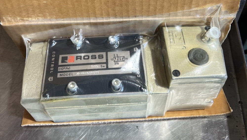 ROSS PNEUMATIC SOLENOID VALVE W-7276B4331 Nos Surplus