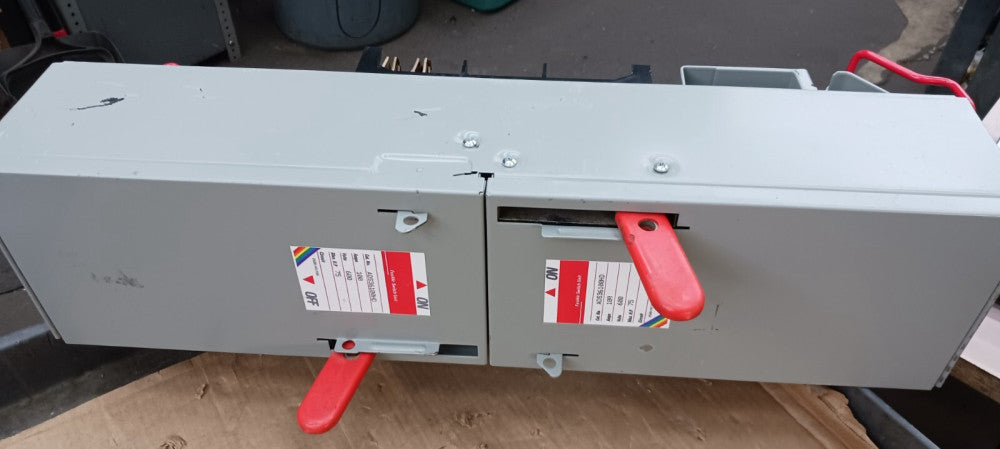Ge ADS36100HD Spectra 100 Amp Fusible Panelboard Switch 600 Vac *Missing lugs*