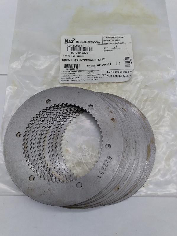 MAG H.1019.2370 Separating Disc Internal Spline Lot of 11
