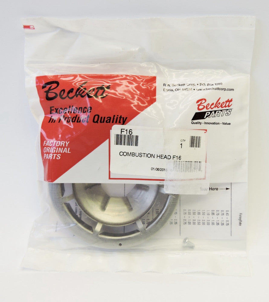 BECKETT 360016 F16 Flame Retention Head (End Cone) Rated For 1.50 - 2.00 GPH