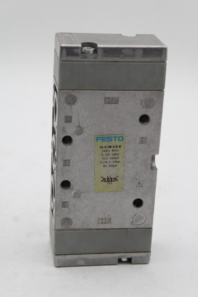 Festo VL-5/3B-3/8-B Pneumatic Valve