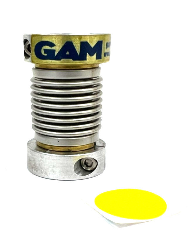 JAKOB MKM4 BELLOWS SERVO COUPLING BORE DIA 7/16" OAL 1-3/4"