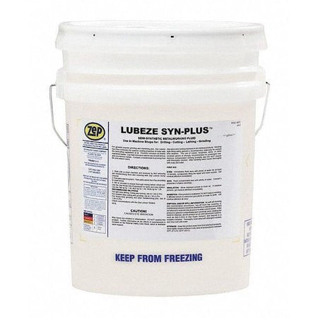 Zep 153735 Lubricant, 5 Gal, Pail, Water, Light Yellow