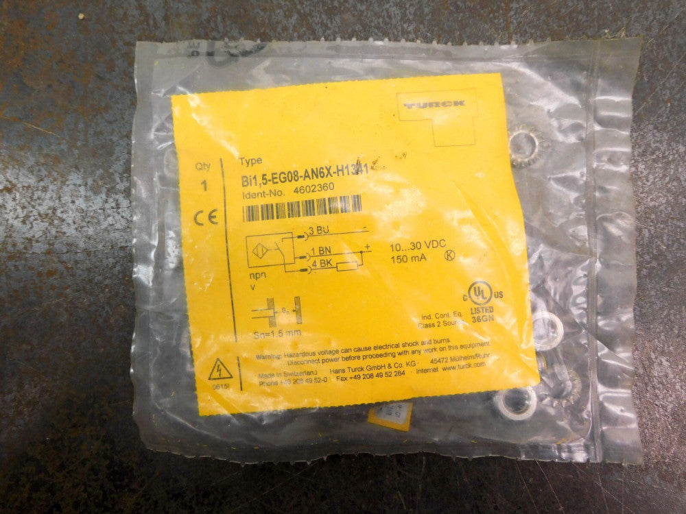 TURCK BI1,5-EG08-AN6X-H1341 Ident# 4602360