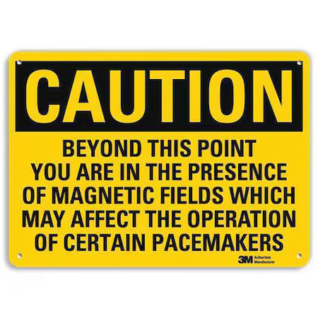 Lyle U4-1085-Ra_10X7 Safety Sign, 7 In Height, 10 In Width, Aluminum, Vertical