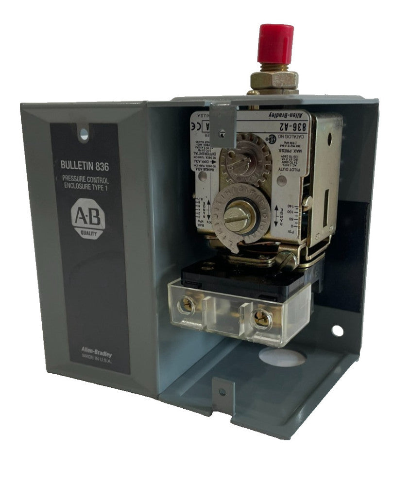 ALLEN BRADLEY 836-A2 PRESSURE SWITCH 836A2 SERIES A NEW, SURPLUS