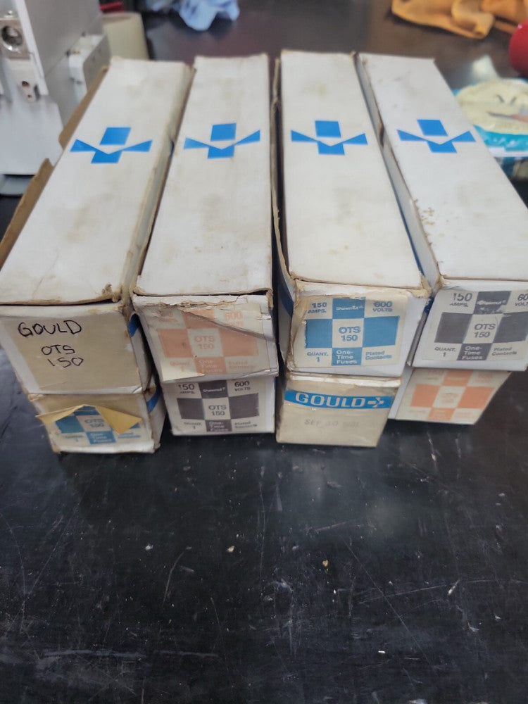 (1) New Old Stock! Gould Shawmut 150 Amp Fuse OTS150 600VAC 150A