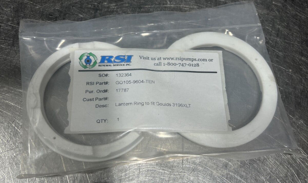Goulds Pumps 3196XLT Lantern Ring (Pack of 2) Nos Surplus