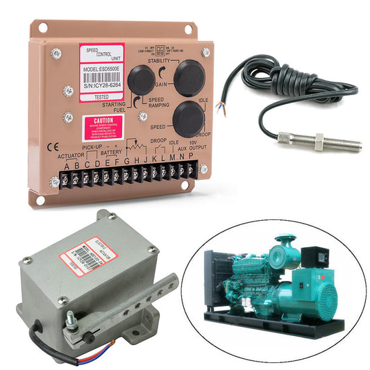 12V Actuator performance electronic speed governor ESD5500E MSP6729 Sensor