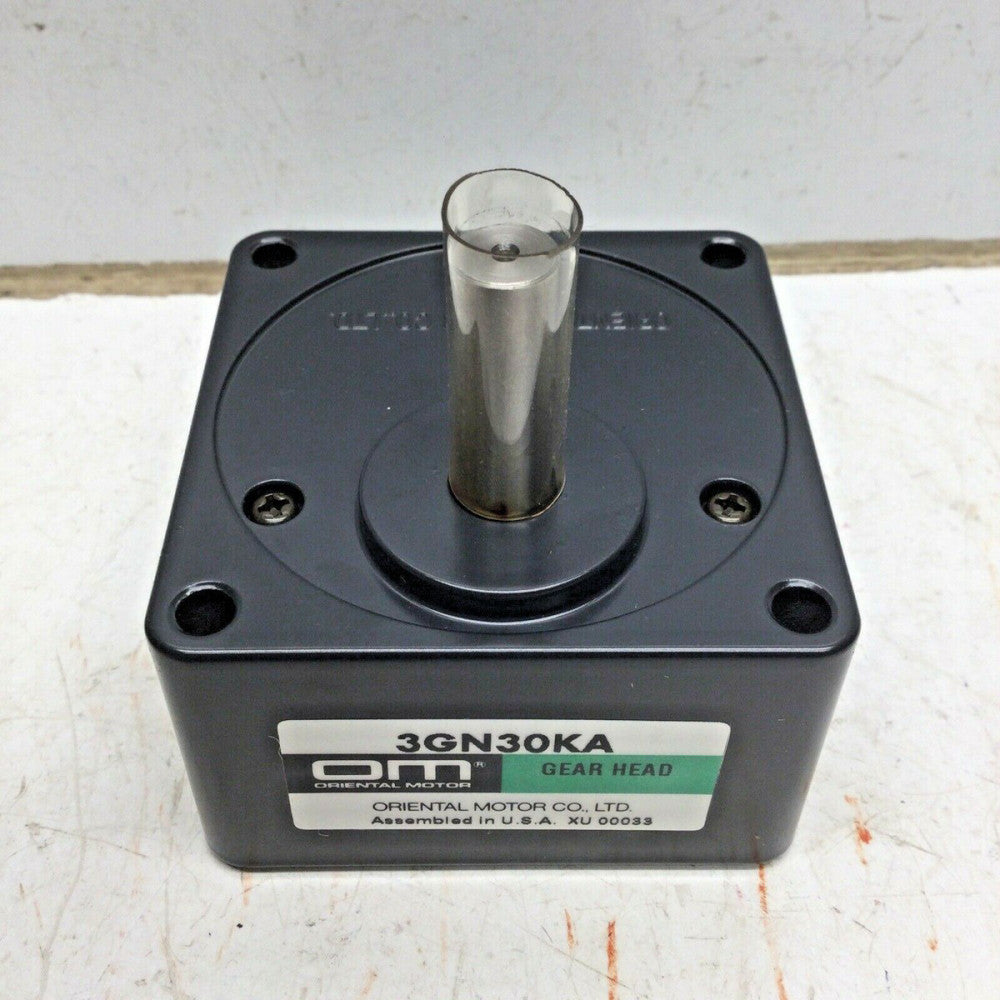 ORIENTAL MOTOR CO 3GN30KA Gear Head, 30:1