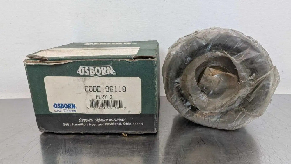 Osborn PLRY-3 Idler-Roller Yoke 96118 1" ID 3" OD 1.75" Wide
