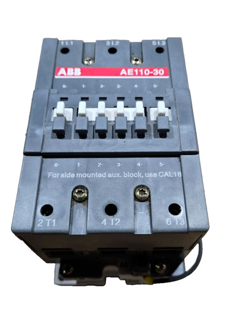 ABB AE110-30 Non Reversing 3 Phase Contactor NEW OUT OF BOX