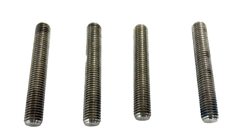 5/8"-11 X 4" GRADE B7 FULLY THREADED STUD, PLAIN FINISH, STEEL,  *LOT OF 4*