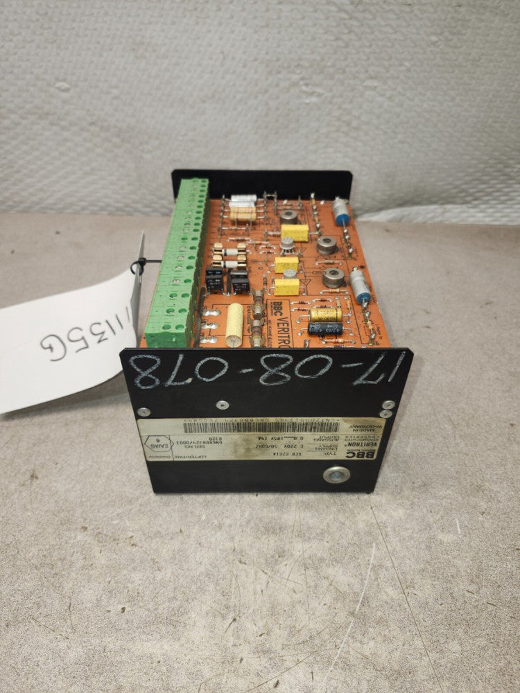 USED BBC BROWN BOVERI PEI CONVERTER MODULE DRIVE TYP GCB 0261A