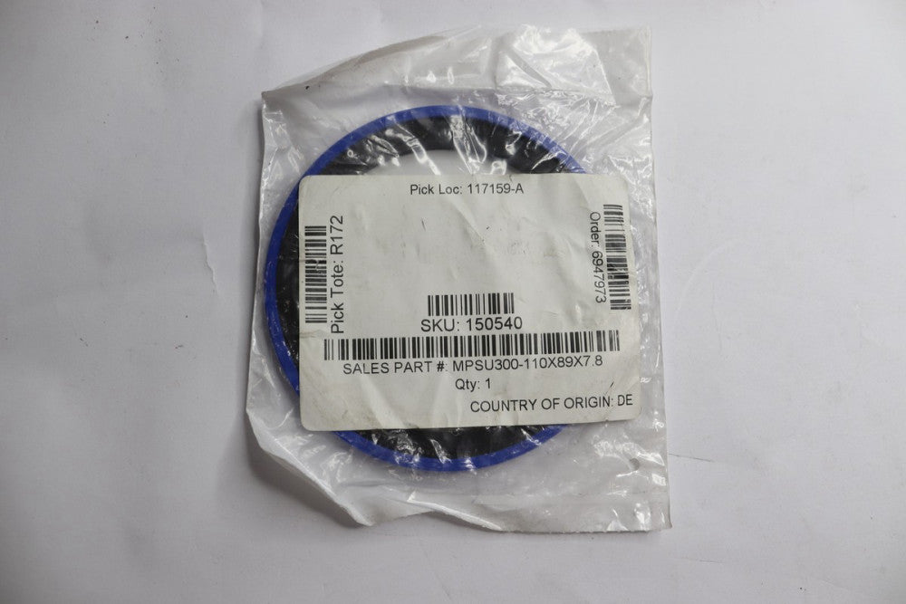 Hercules O-Ring Metric Piston Seal 5800 PSI Urethane Seal MPSU300-110X89X7.8
