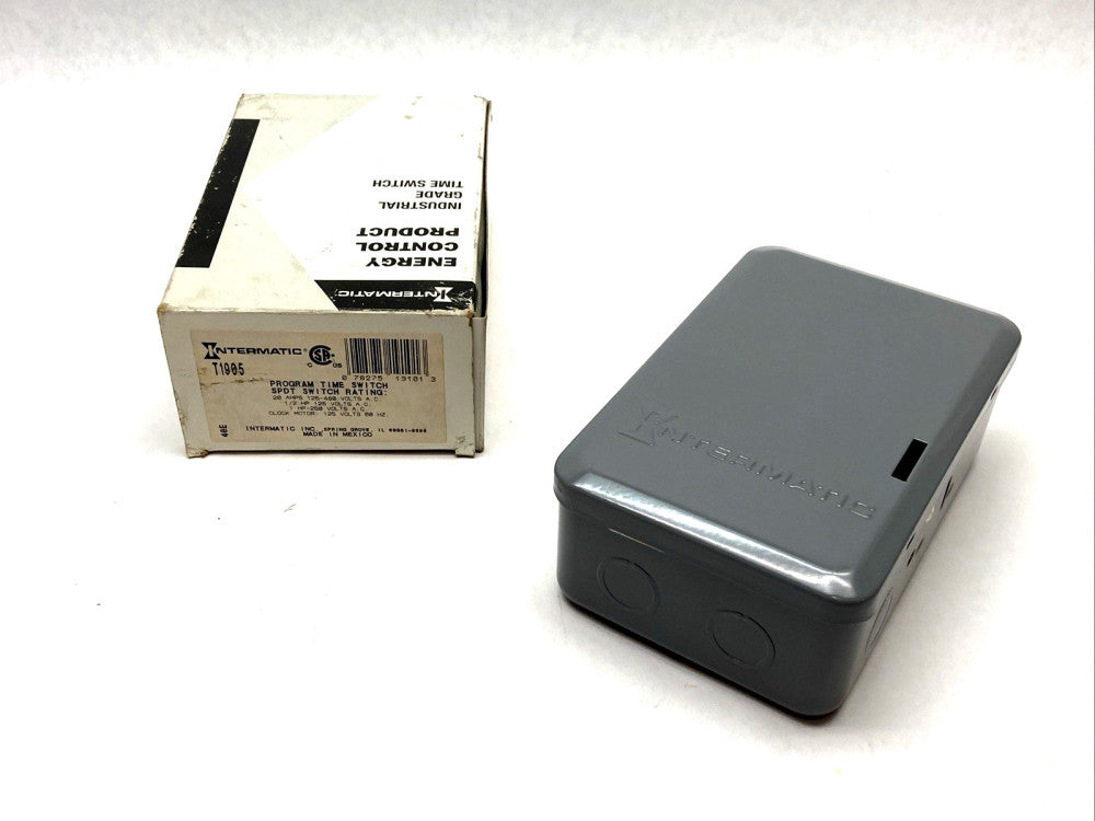 Intermatic T1905 Program Time Switch SPDT 20A 125-480VAC 1/2Hp 50Hz