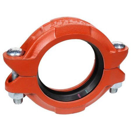 Gruvlok 0390003069 Flexible Coupling,Ductile Iron, 3 1/2 In