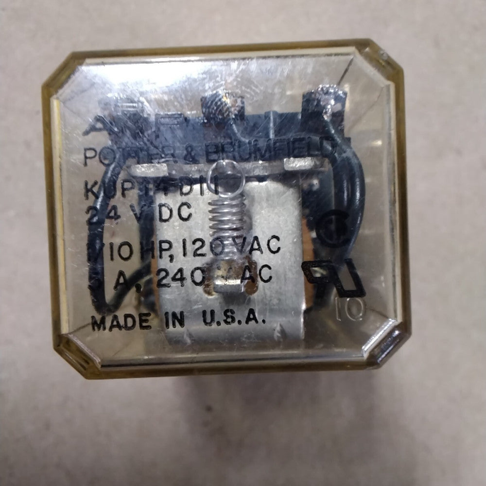 Potter & Brumfield KUP-14D11-24 24 VDC 11 Blade Relay D32