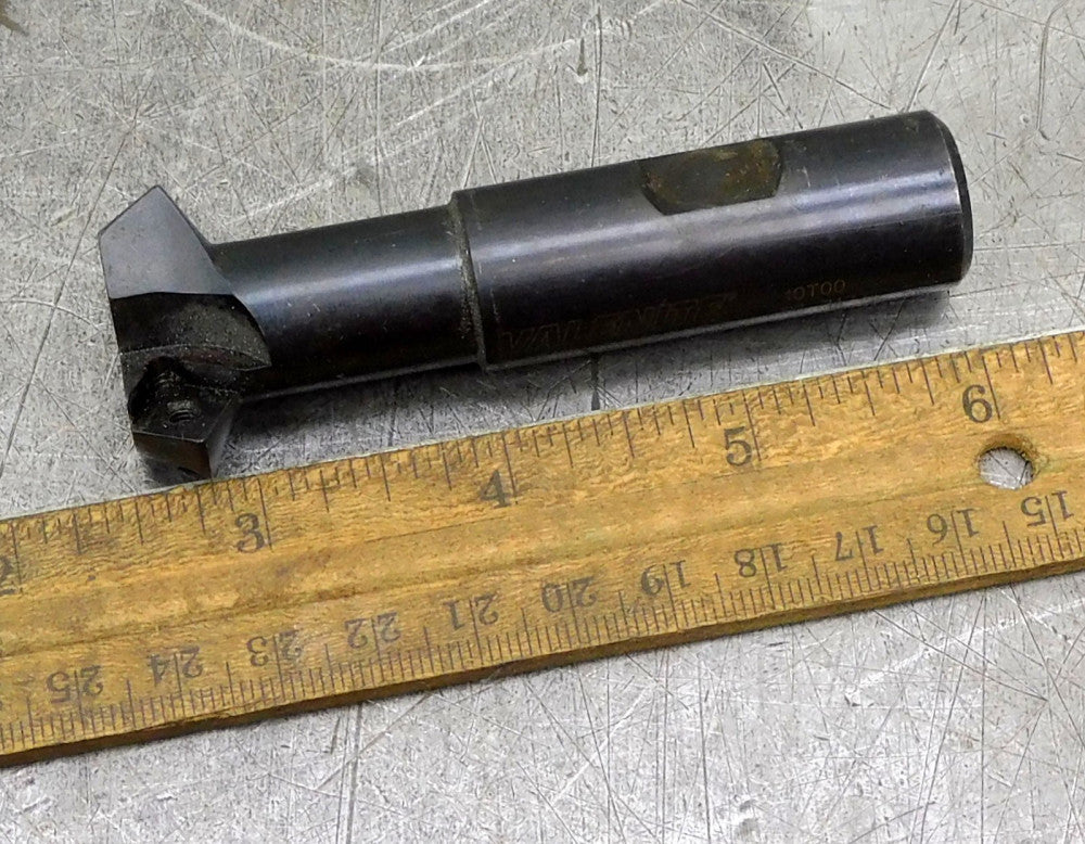 Valenite S-VMSP-125R-60CF 60° Chamfer Indexable Mini End Mill 3/4" Shank